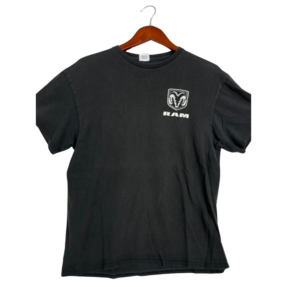 RAM Trucks Texas Graphic T Shirt Mens L Black Delta Pro Weight Dodge Logo